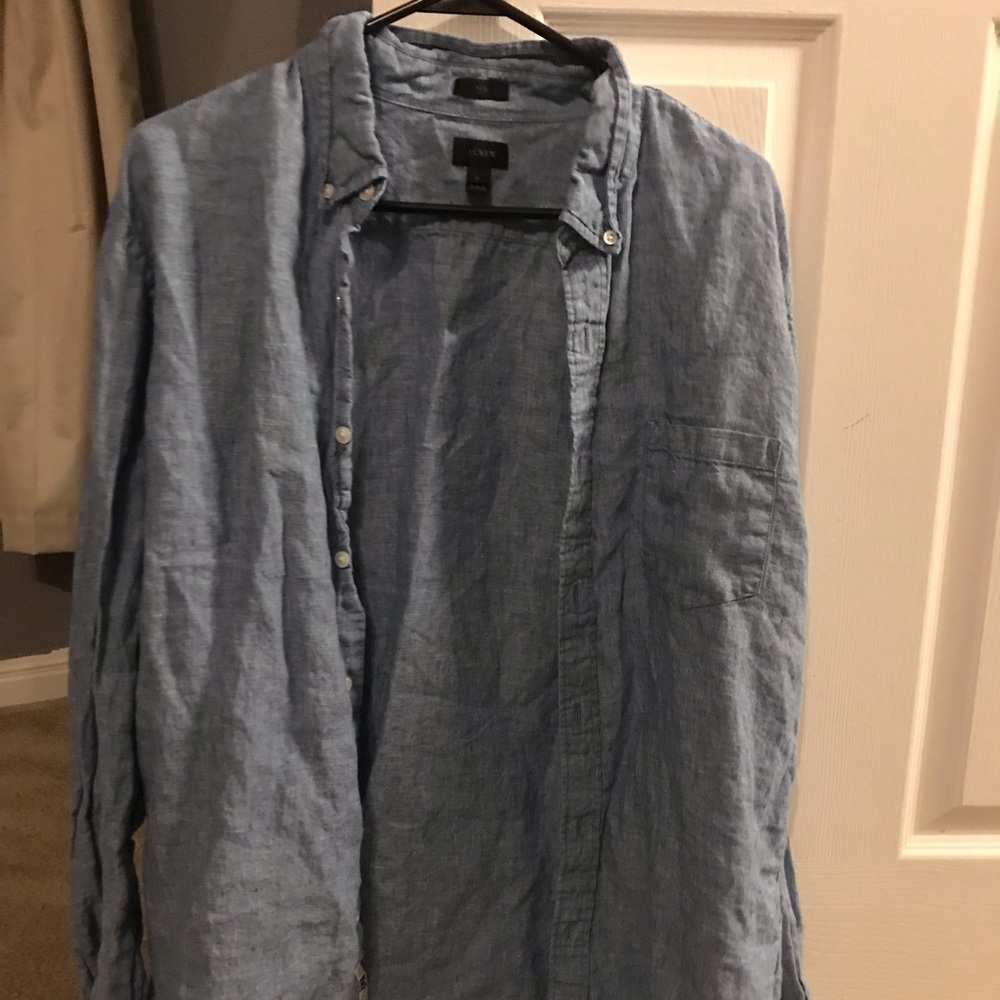 Chambray button up XL